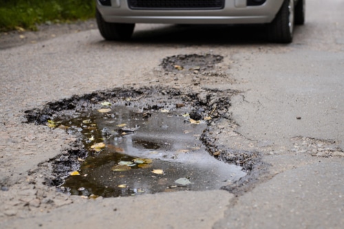 Who Is Liable When Potholes Cause Accidents? | The Matera Law Firm